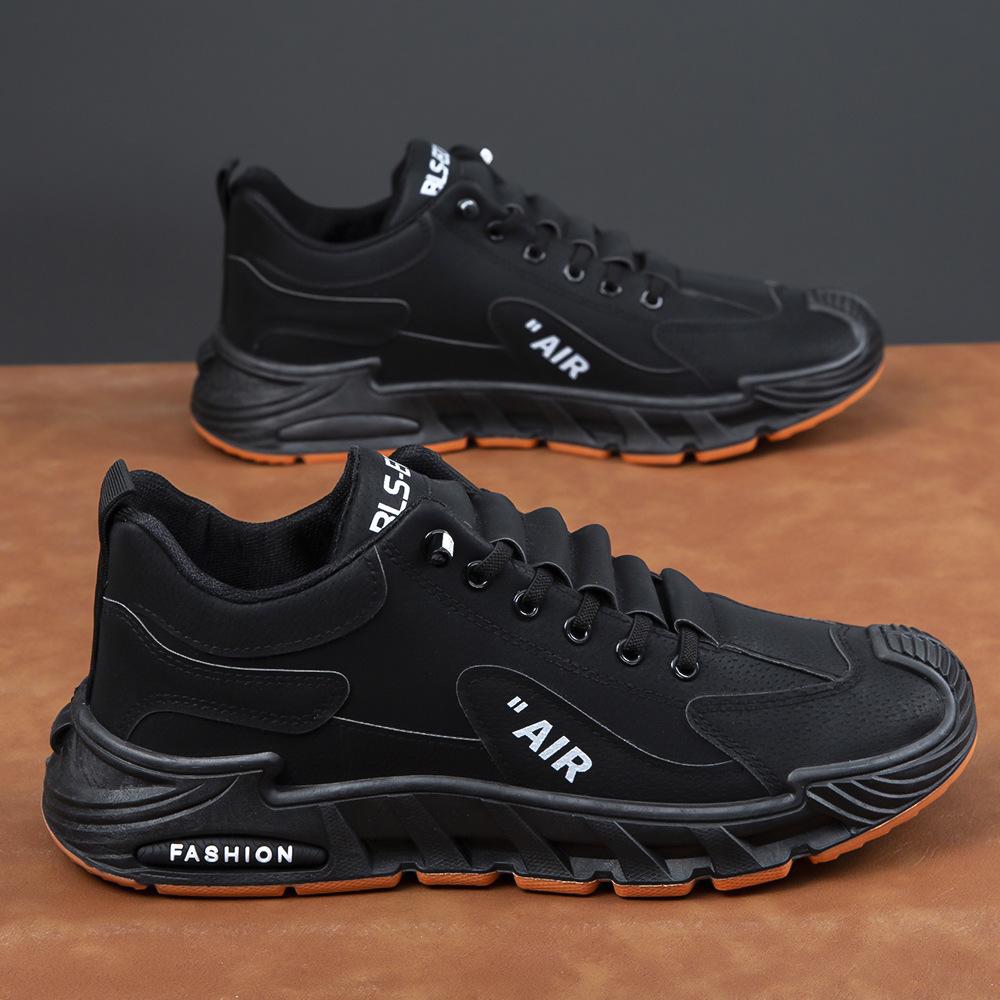 Large Size Men's Shoes 2025 Men's Comfortable Sports Shoes Platform One Pedal New Fashion Versatile Casual Shoes Work Shoes
