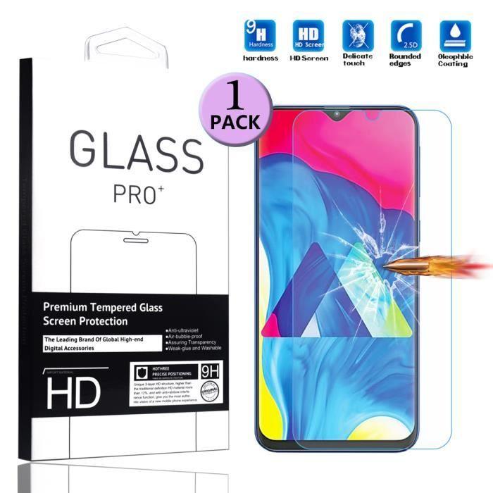 Film de Protection - Samsung - Galaxy M10 - Verre Trempé - Résistant aux Rayures - Installation Facile