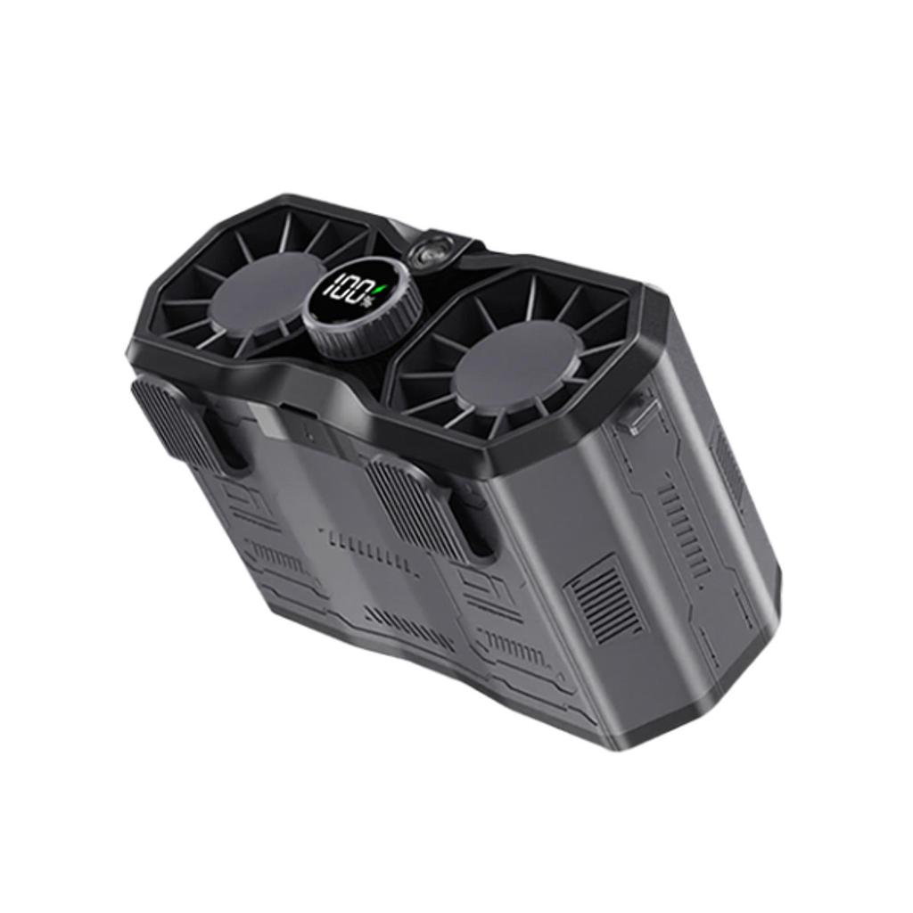 Portable Waist Fan Wearable Fan Handsfree Lightweight Noiseless Small Clip On Fan for Backpacking Outdoor Office Farm Work Home