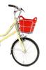 OGK Giken Front Basket for Bicycle Accessories, Inner Bag FB-050 (Crystal Carry), Red