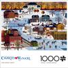Buffalo Games Charles Wysocki Cider Brook Farm 1000 Piece Puzzle для взрослых Сложный пазл Идеально подходит для игрового вечера Готовые размеры пазла