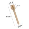 10PCS Wooden Honey Dipper Sticks Mini Honey Stirrer Stick for Dessert Utensils Dispense Drizzle Honey and Wedding Party Gifts4