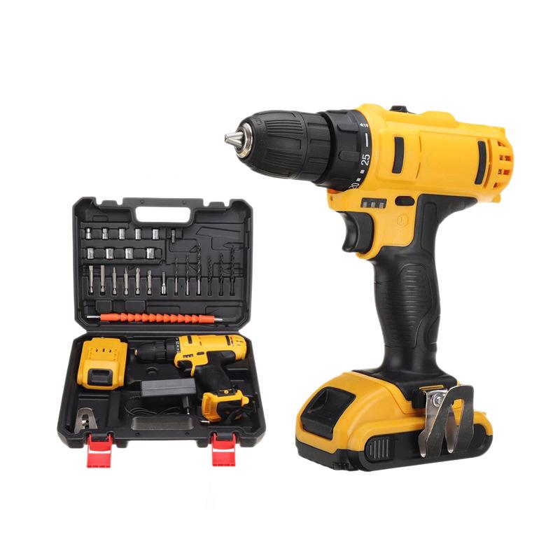 Cross High-Performance 12V/21V Multi-functional Lithium Electric Drill Set