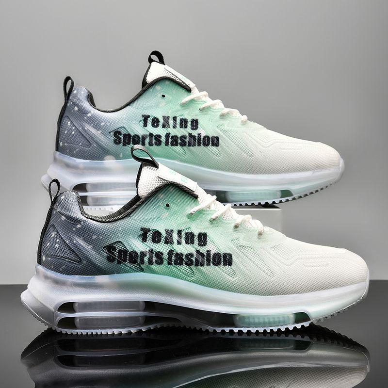 

Fashion Low-Top Cushioned Insole Male Sports Shoes Comfortable Summer Walking Athletic All Brands Gym Men s Casual Sneakers Jump On Sale 44