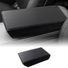 FDAIUN Car Armrest Cover for Tesla Model Y Juniper and Tesla Model 3 Front Armrest Box Car Center Console Interior Leather and ABS Tesla Model Y