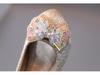 2023 Princess Crystal High Heels with Bow - Formal Leather Shoes for Girls' Runway and Performance