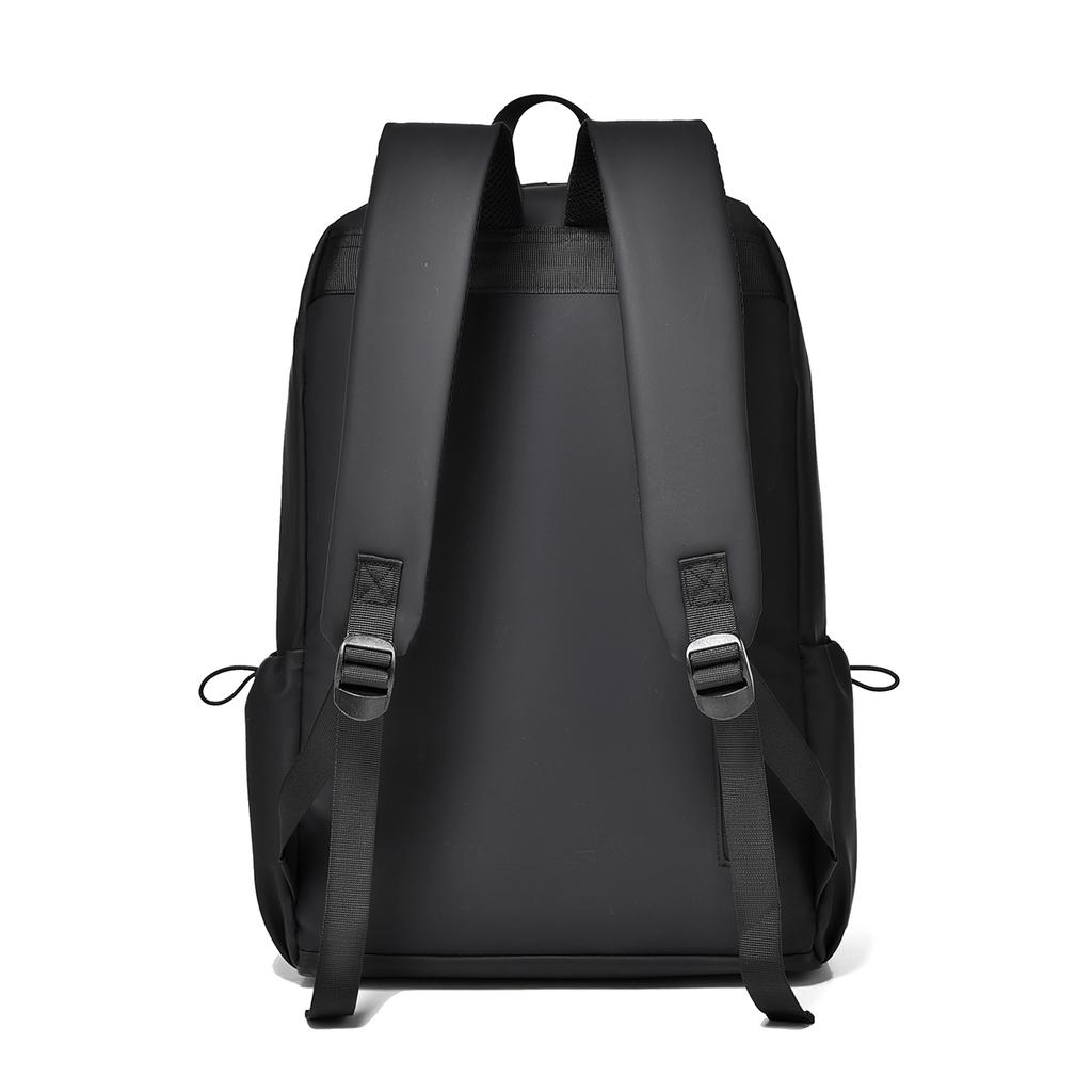 15.6-inch Men's Business Backpack Neutral Minimalist Style Large Capacity Fashion Leisure Backpack Oxford Student Backpack