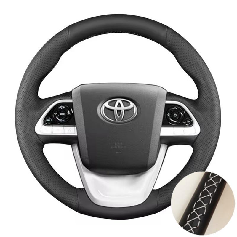 Car Steering Wheel Cover For Toyota Prius 2016-2019/Prius Prime 2017/Mirai 2016 Customized Original Steering Wheel Braid