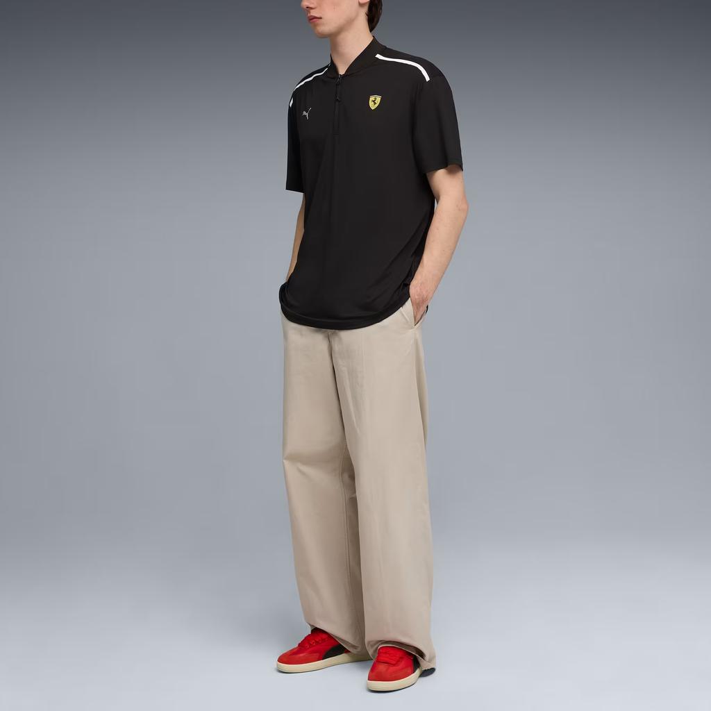 Puma Scuderia Ferrari Premium Cloudspun Polo Shirt Men Polo Shirts 634223-01