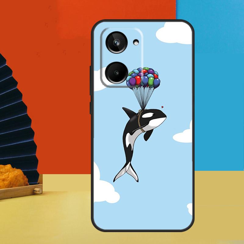 Orcas Killer Whales For Realme C75 C71 C55 C53 C67 C61 C33 C63 C51 10 11 12 13 14 Pro Plus C65 GT7 15 Pro Case