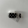 Applicable To Apple AirPods 1 /1 Generation Simple Polka Dot Contrasting Headset Cover PRO1 Bluetooth Protective Cover PRO1 Anti-drop