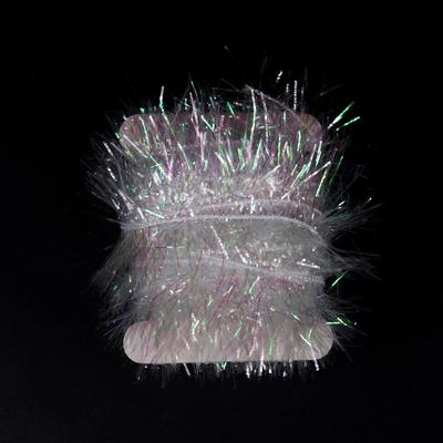 Bimoo 5 m/karta 2.5cm szerokości kryształowy błysk szenilowy świecidełko do kryształowego wełnianego materiału do wiązania Bugger Streamer body ściągacz