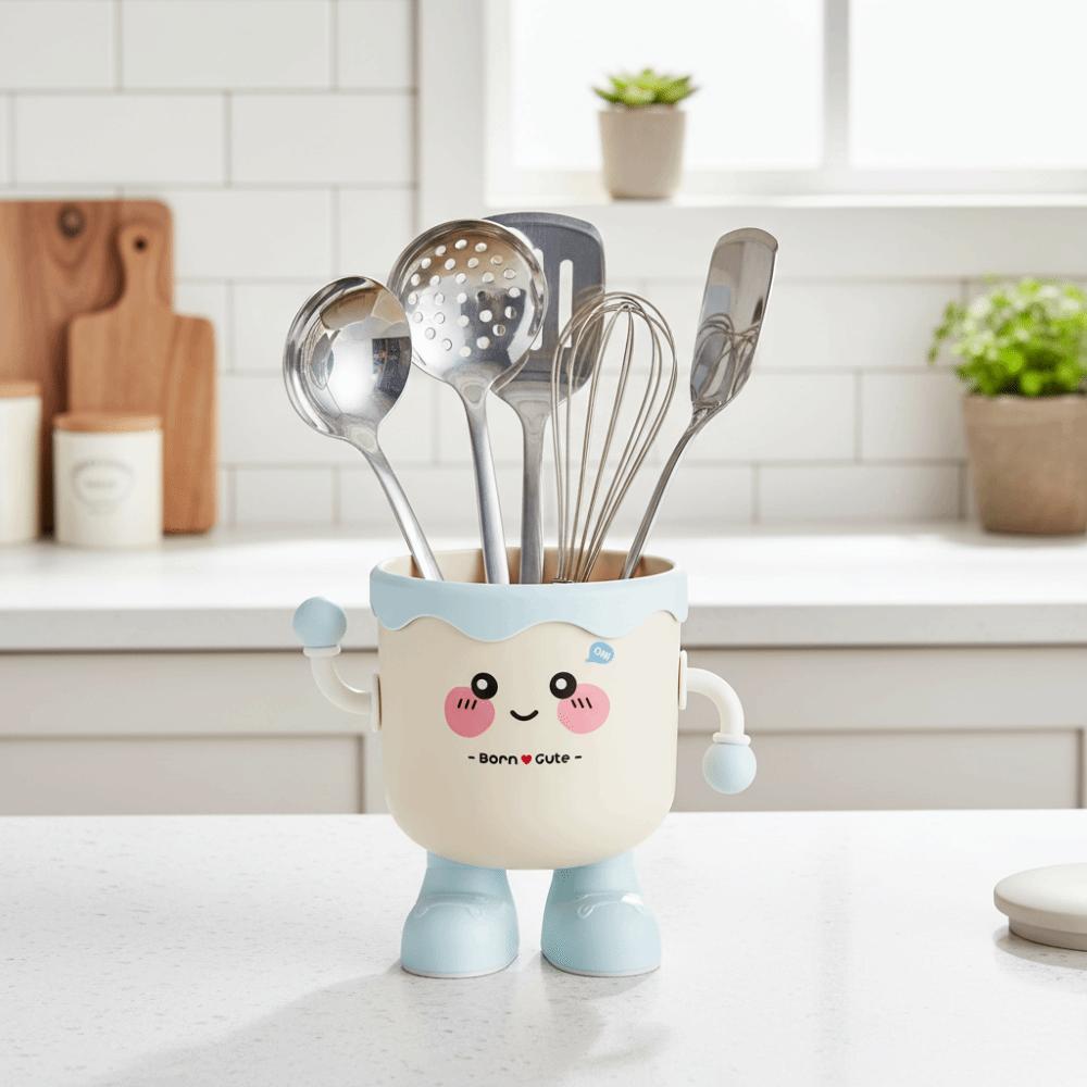 Platzsparendes Design Schreibtisch-Organizer Cartoon-Stil Schreibtisch-Mülleimer Büro Schreibtisch