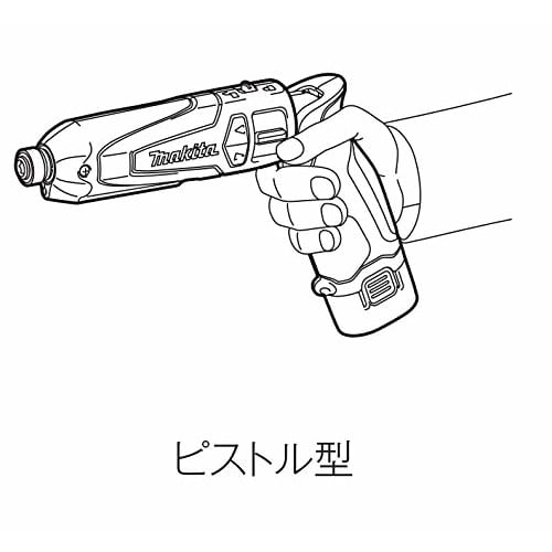 Makita Rechargeable Pen Impact Driver (Battery and Charger Included) TD021DSHSP Blue