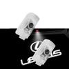 Yaoperfor Dveřní světlo pro zdvořilostní osvětlení Vítací světlo Laserové světlo s logem LED Projekce loga Duch Kompatibilní s Lexus IS RX LX GS LS ES UX NX Series Dveře auta