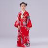 Japanischer Kimono für Kinder, traditionelle Kostüme, Mädchen, Cos Performance, bedrucktes Yukata-Nachthemd, Grundschüler, Performance-Fotokostüme