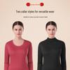 Hengyuanxiang Women's Fleece-Lined Thermal Underwear Set