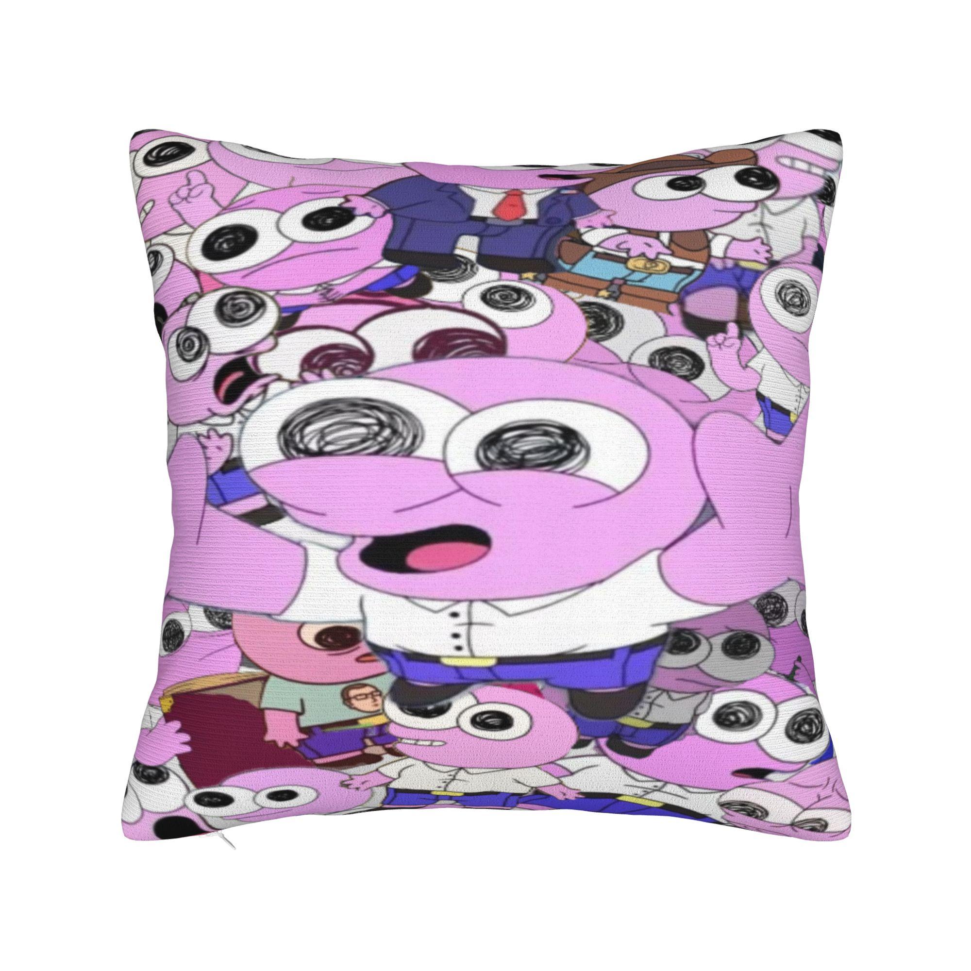 Sofa Decoration Clarences cartoon Pillowcase Stuff  Pillow Cover Square Multiple Sizes 12x12in 30X30cm