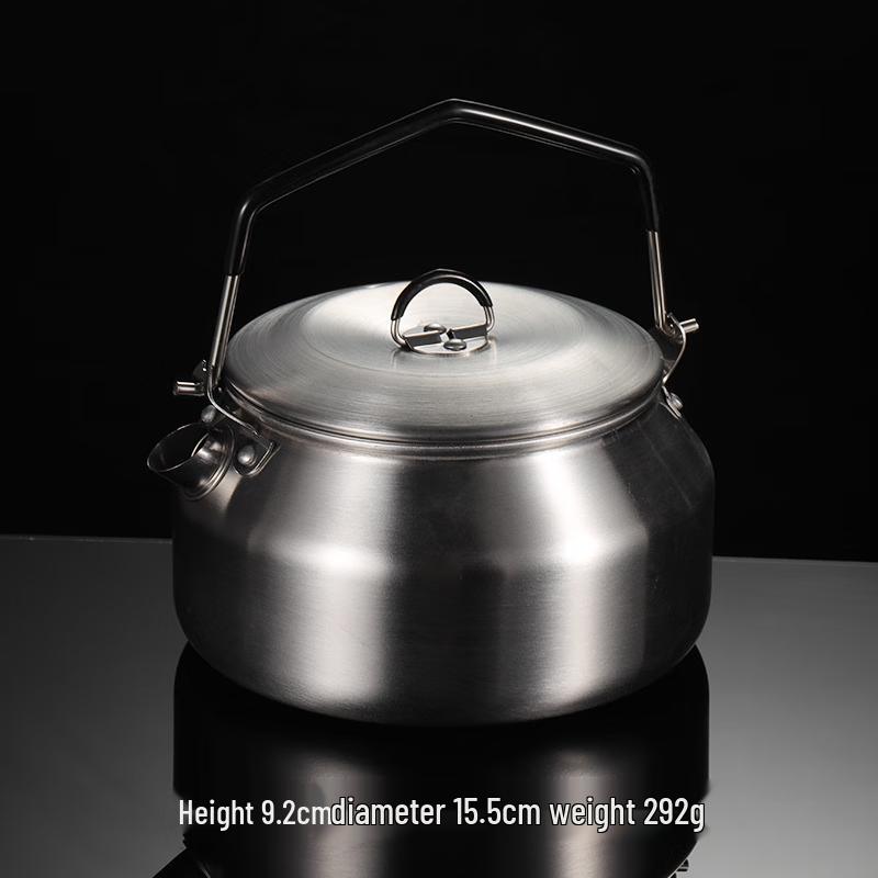 ZISIZ Stainless Steel Camping Kettle