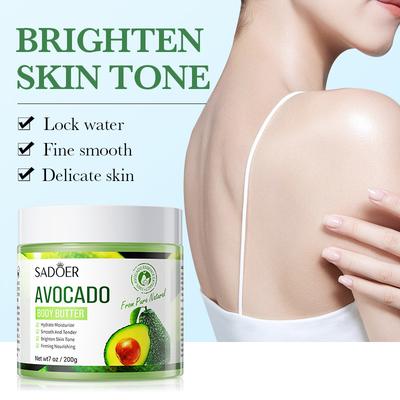 Plant Body Lotion Avocado Moisturizing Rose Butter Moisturizer