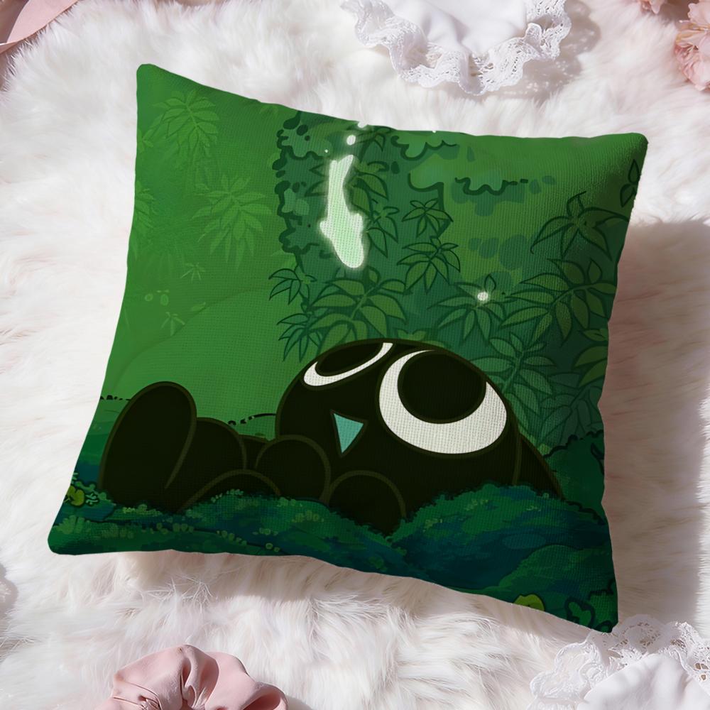 cute The Legend of Hei Cushion Cover Premium Comfort Reversible Pillow Cove -Two in One Design for Any Room & Car Interior