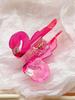 1 Pcs Spring Acetate Flamingo Hair Clip for Women Girls,Cartoon Bird Jaw Clip Sweet Girl Crab Hair Pin Hair Assessory