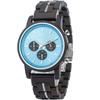 BOBOBIRD Leisure Sports Wood Watch Men's Stainless Steel Back Cover Multifunctional Men's Watch