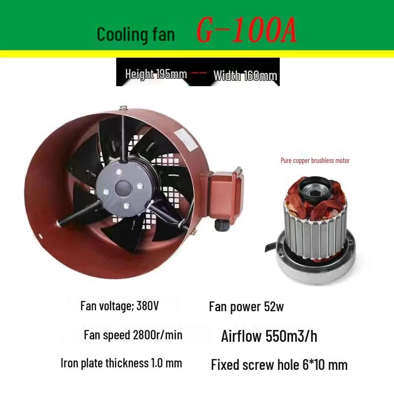 G-Type Variable Frequency Motor Cooling Fan for Three-Phase Motors