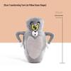 Tom and Jerry Plush Toy Set: Tom Cat Doll & Jerry Mouse Pillow