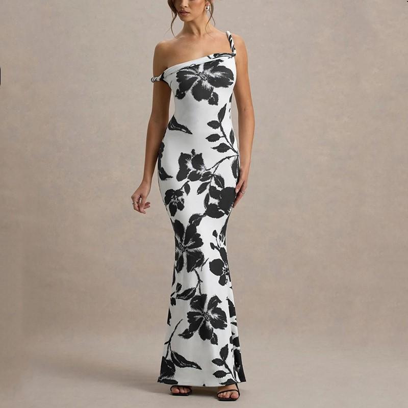 

Без рукавов бретелька сексуальный новый в платьях для женщин повседневный длинный летний карандаш платье L белый