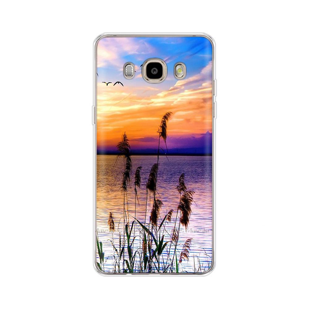 For Samsung Galaxy J5 2016 Case J510 J510F/ds J510FN Cover Fashion Daisy Soft Protective Covers For Samsung J5 2016 Fundas Coque