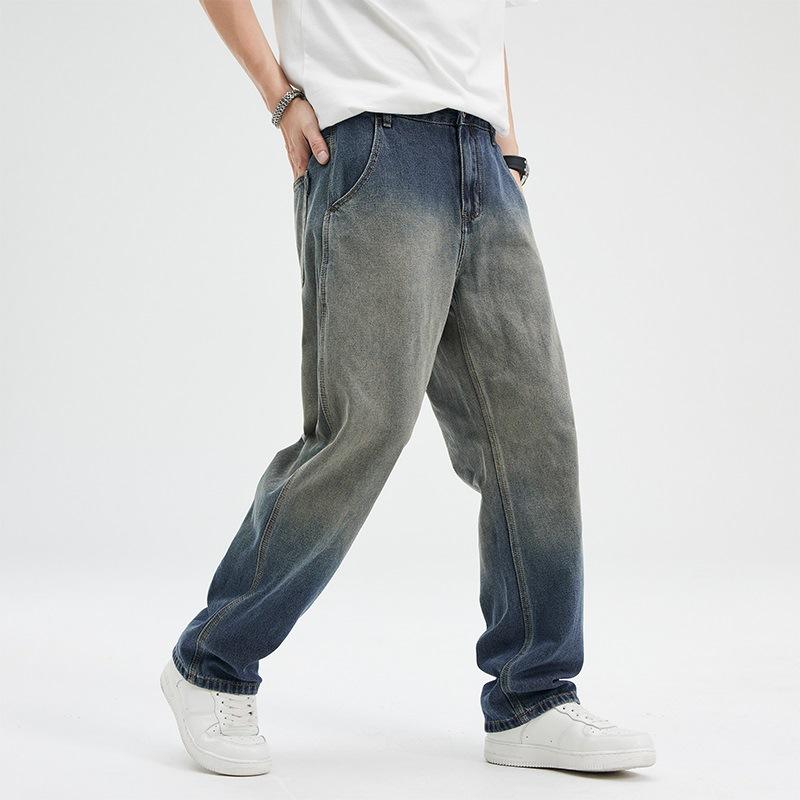 Neue japanische Herrenjeans für Frühling und Sommer – locker geschnitten, gerades Bein, vielseitig einsetzbar