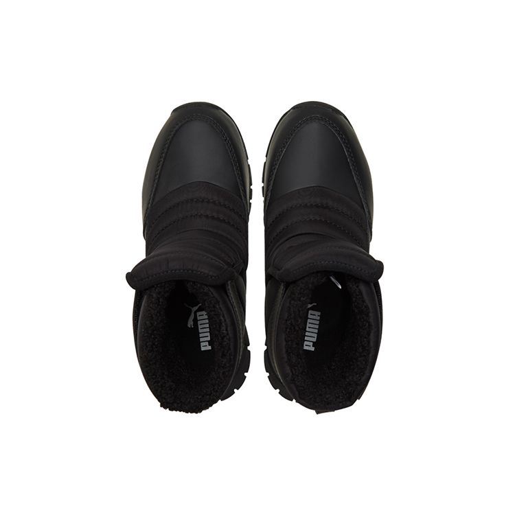 Puma Nieve Winter Boot AC Little Kid Negru Alb Pantofi copii 380745-03