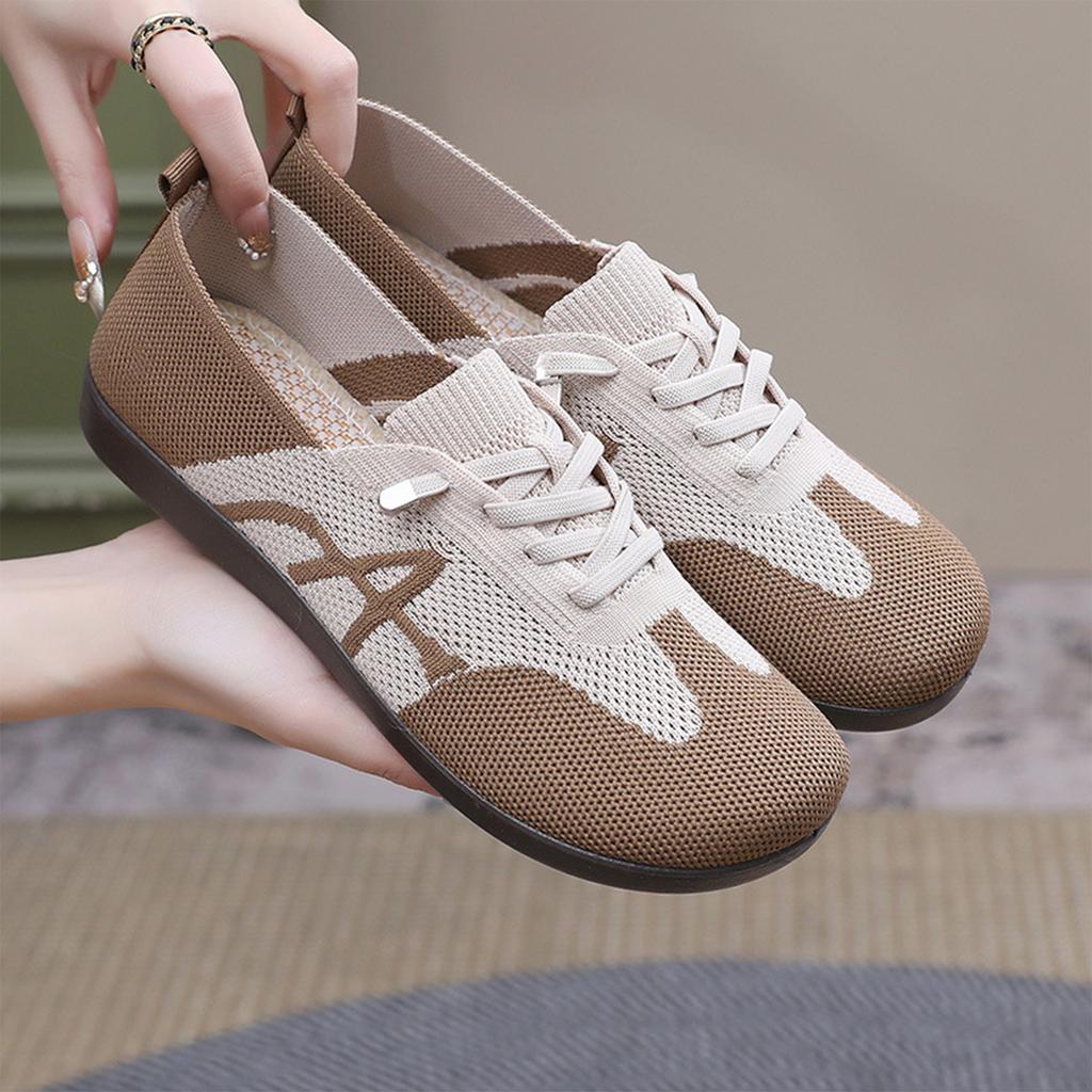 Women Lightweight Breathable Athletic Shoes Soft Sole Slip Resistant Casual Walking Sneakers for Everyday Use