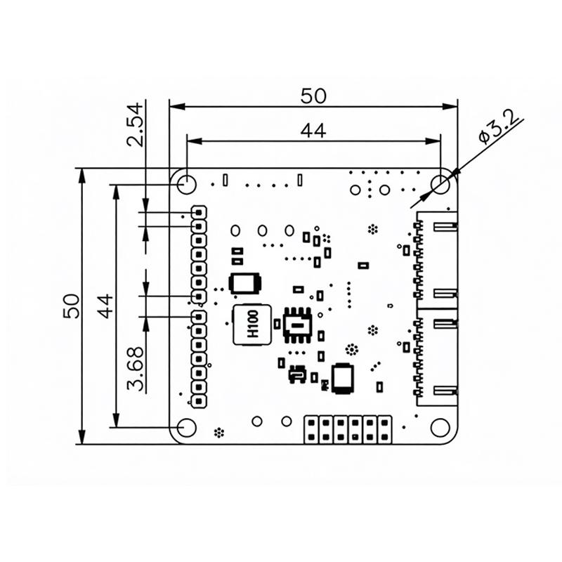 TB6611 Dual-Gleichstrommotor-Treiber-Modul 1,1A Dauerstrom 1,1A Spitzen PWM-Geschwindigkeitsregelung Platine Ersatz für L198N Für Arduino