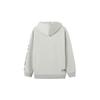 Li-Ning Sports Life Series Plus Samt Warm Lockerer Hoodie Unisex Oberteile Grau AWDR857-8