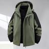 2025 Thick Cotton Jacket - Detachable Waterproof Outdoor Workwear for Cold Protection, Plus Size Available