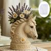 Dreamy Horse Head Candle Mold: A Delicate Work of Art, Soft and Flexible, the Perfect DIY Tool for Creating a Romantic Atmo U6E5