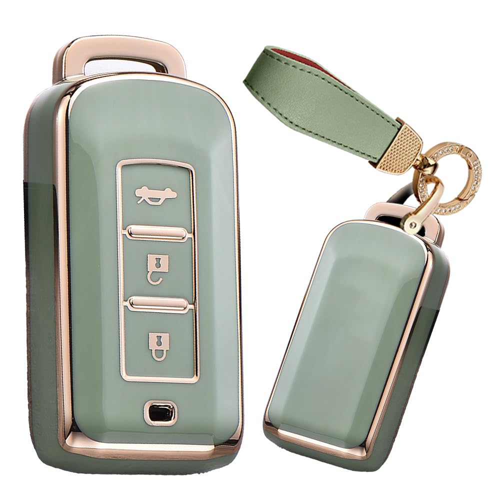 [TECART] Mitsubishi Exclusive Key Case Key Cover Key Holder Smart зелёный