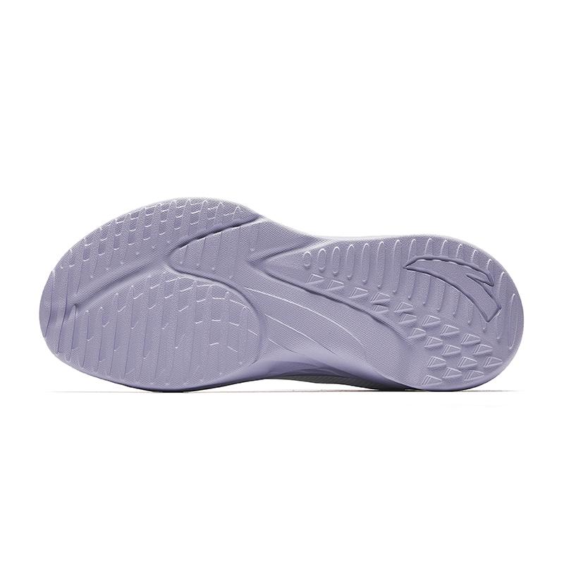 Anta Basic Running Comfortable Versatile Non-Slip Breathable Durable Low-Top Casual Running Shoes Women sneaker White Purple 922525571-1