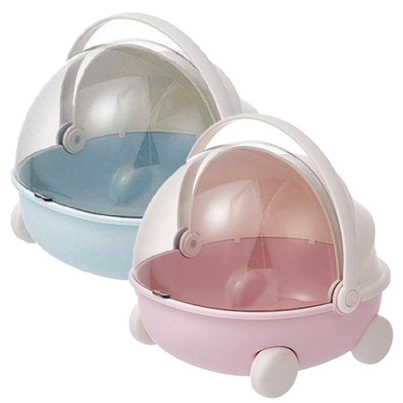 Baby Full Moon Cradle Hand Gift Box Round Flip Cover 100 Days Banquet Birthday Wedding Candy Storage Gift Box Cosmetics Storage