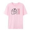 Interesting Emoji Round Neck T-shirt Suitable for Both Men and Women Loose and Versatile Short Sleeved Fashion Band Streetwear