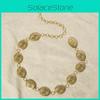 Womens Waist Bohemian Chain With Embossed Metal Finish For Summer And Wear Winter