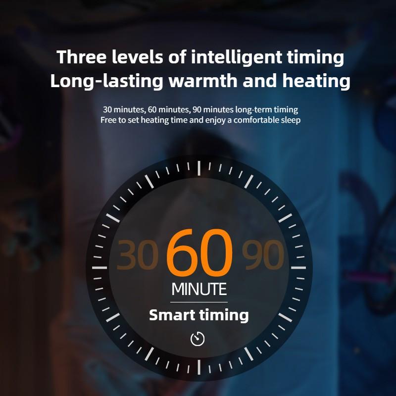 1200W High Power Electric Heater Winter Home Office Desktop Heating Fan Ceramic PTC Heating Small Warm Air Blower