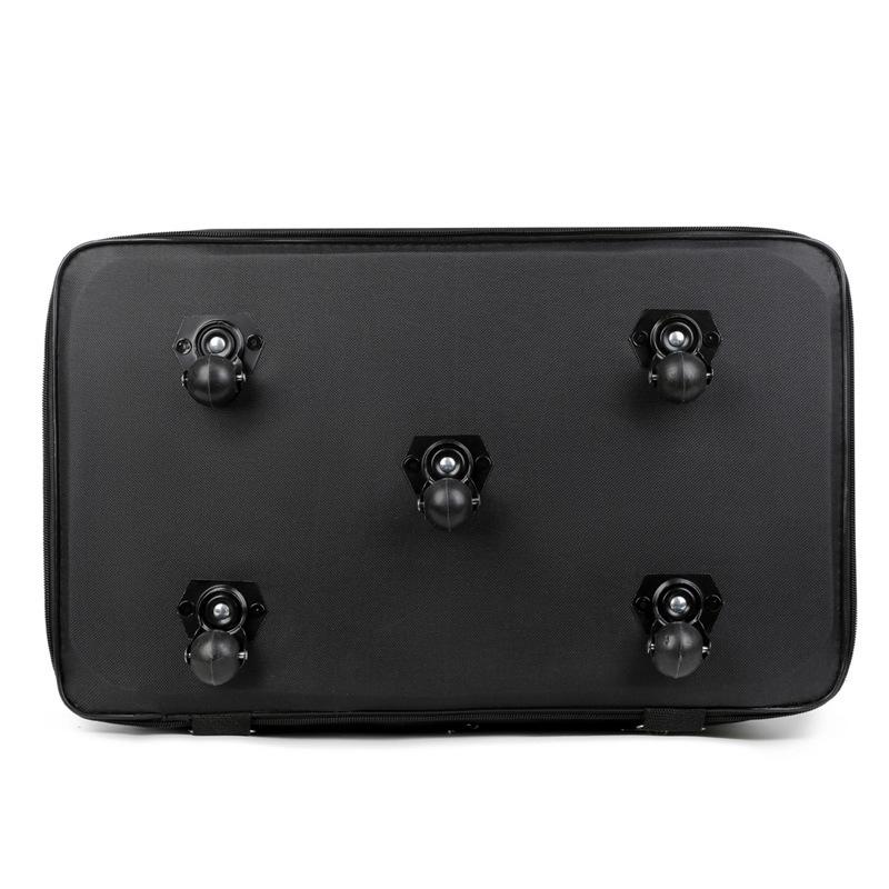 New Fashion Airline-Checked Luggage Large Capacity Folding Travel Bag Universal Wheel Oxford Cloth Luggage Bag
