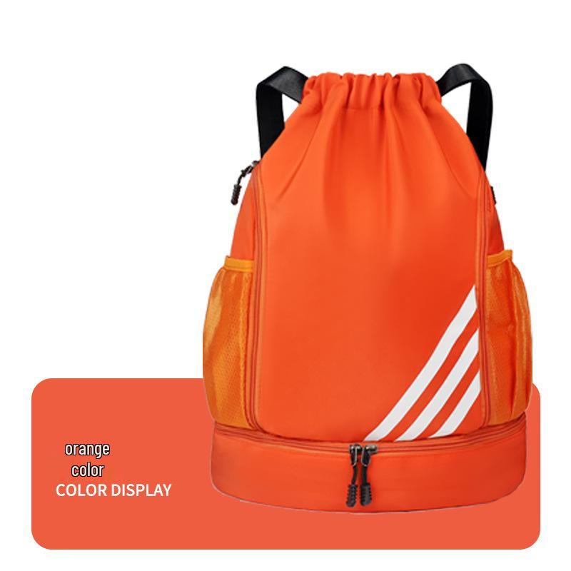 

Спортивный рюкзак на шнурке с принтом для баскетбольных, марафонских и футбольных мероприятий Under 20L оранжевый