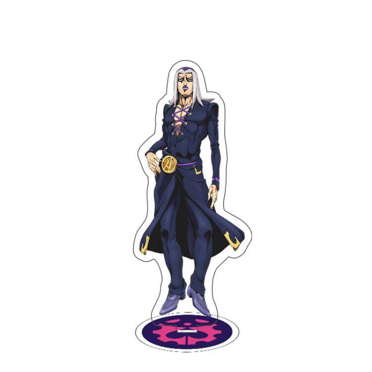 Spiel Anime Bizarre Adventure Golden Wind Modell Acryl Figur Stand Bemalt Schreibtisch Dekor Ornament Geschenk 15 cm