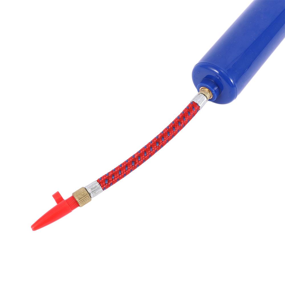 10pcs set Durable Portable Inflatable Balls Basketball Balloon Football Ball Pump Inflator Air Pump Air Needle