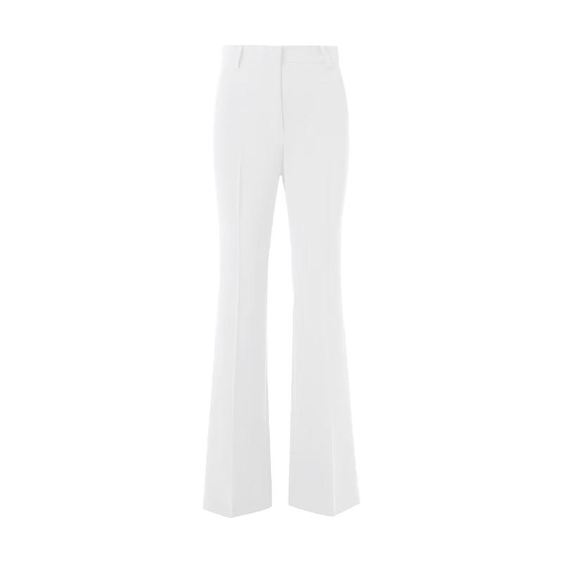 Langzi Retro High-Waist Flared Casual Pants