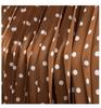 2025 Plus Size Korean Polka Dot High-Waist Casual A-line Long Skirt